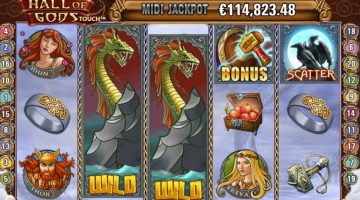hall of gods slot