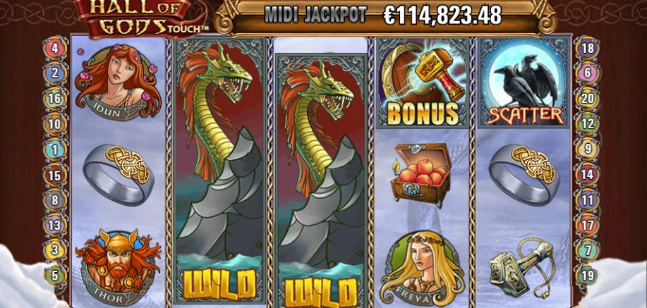 hall of gods slot