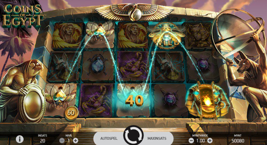 slots betsson coins of egypt