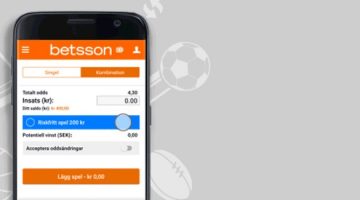 betsson casino betting