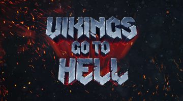 vikings go to hell banner