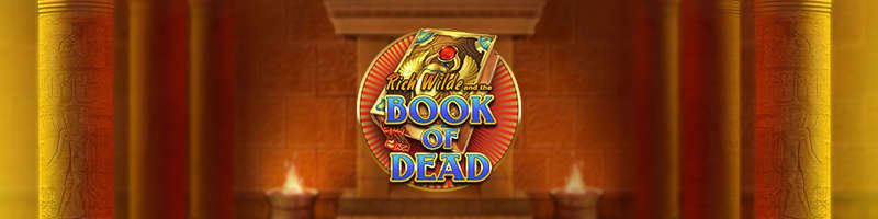 Banner för book of dead