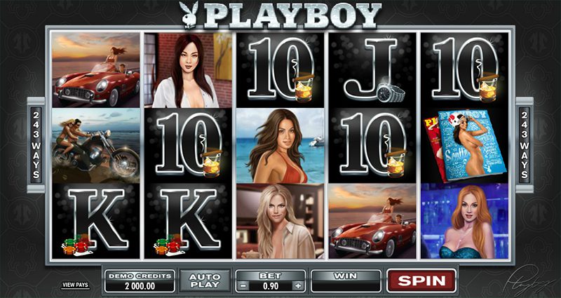 spin med Playboy tjejerna