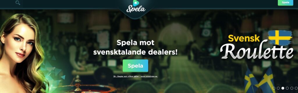 spela.com svensk roulette