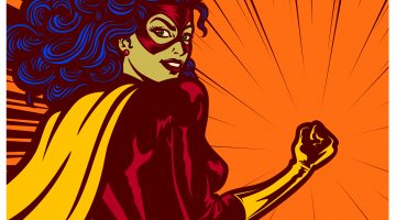 bild på superwoman