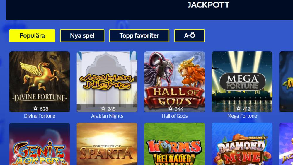 William Hill jackpott spel