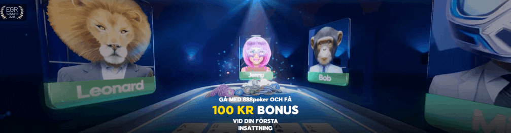 888poker välkomstbonus