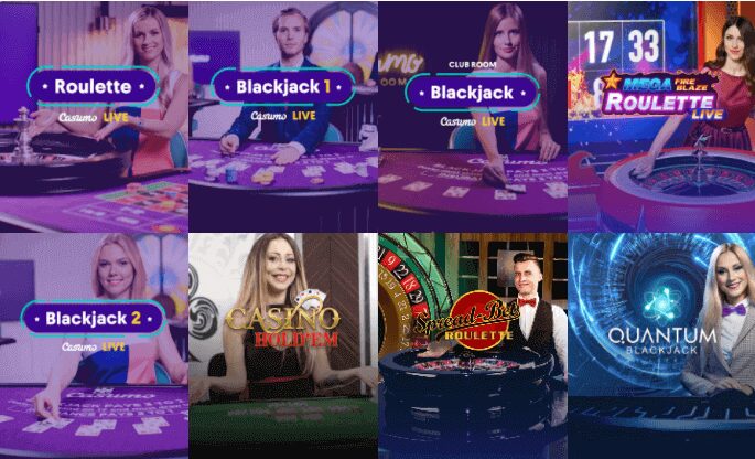 Casumo casino live casino