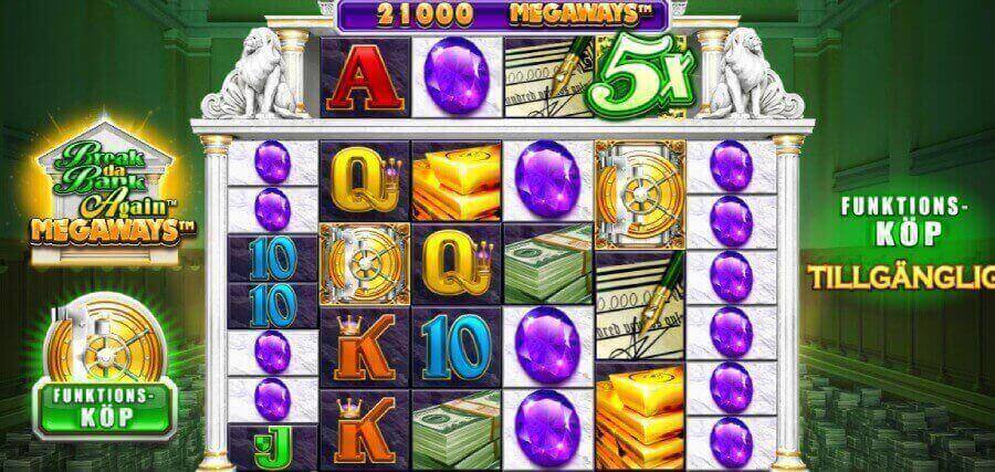 Break da bank slots svenska casinon på nätet