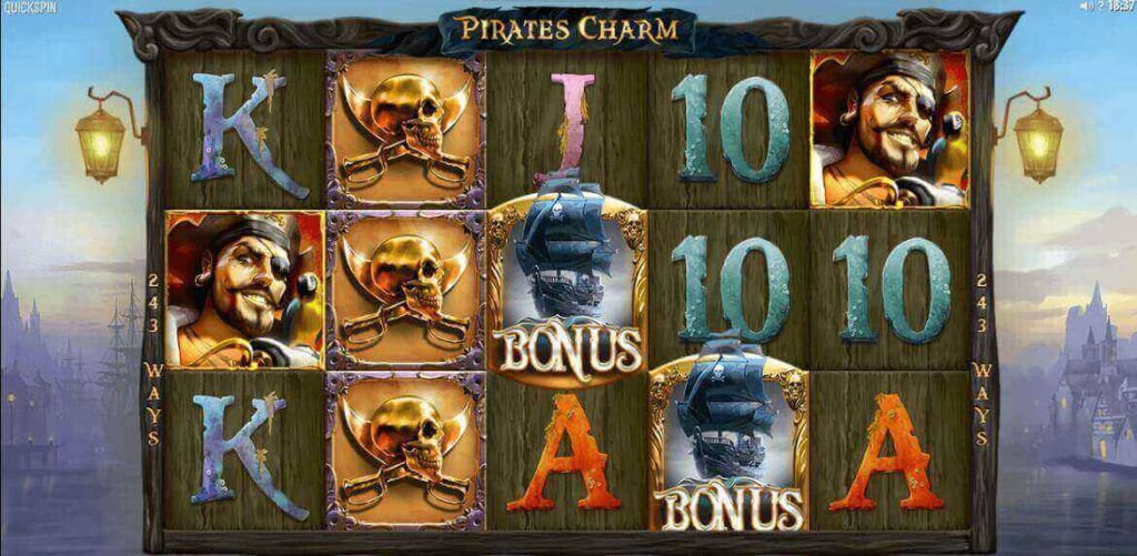pirates charm slots online bonus symbol