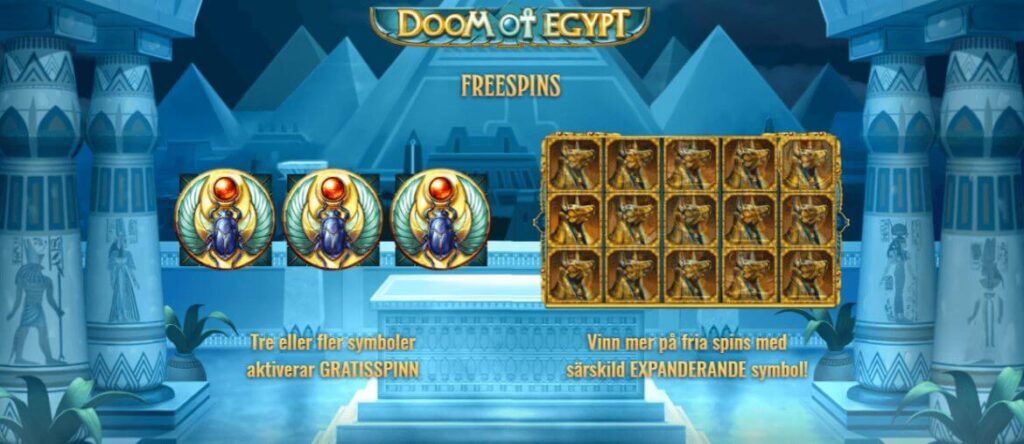 Doom of egypt casino vinter spel 