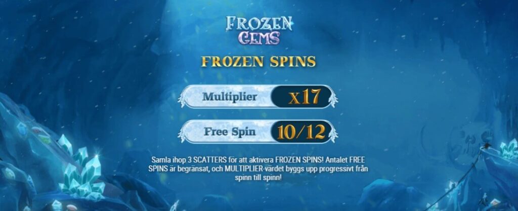 frozen gems casinospel online