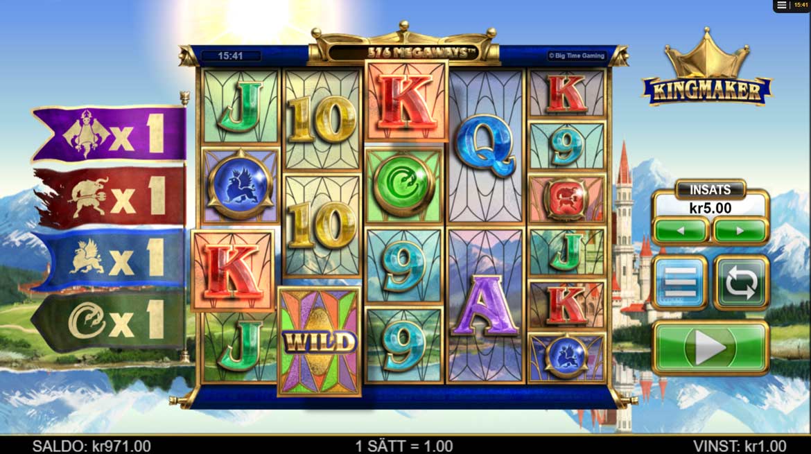 Kingmaker Megaways slots