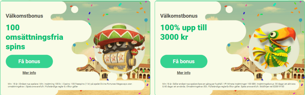 yoyo casino välkomst bonus